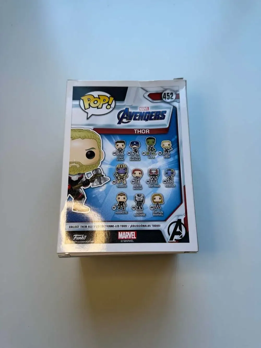 Funko Pop Marvel Avengers Thor Vinyl Bobble-Head 452